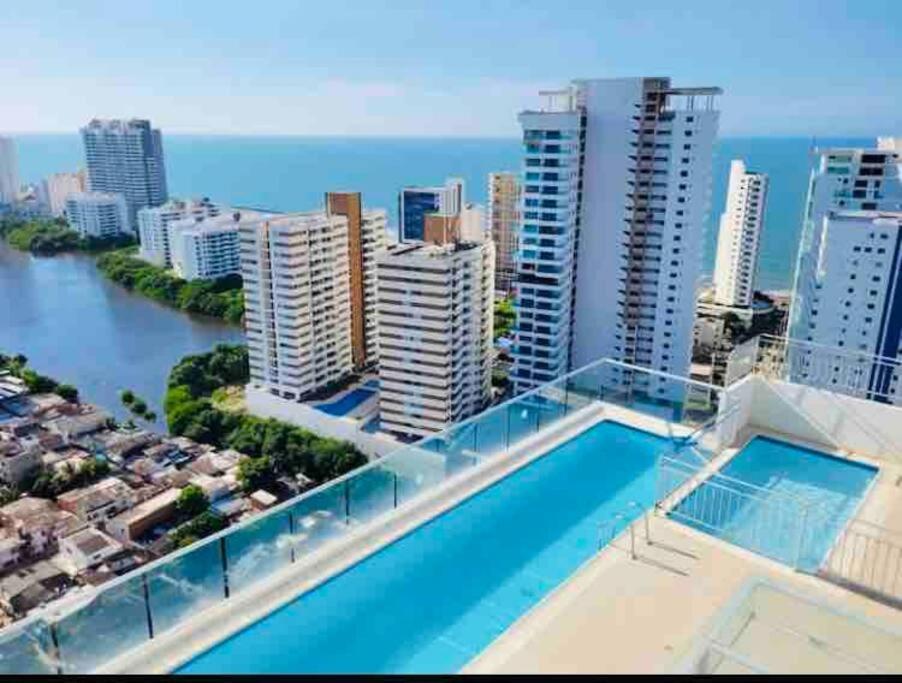 Luxury Apartamento Ubicacion Central Y Piscina. Cartagène Extérieur photo